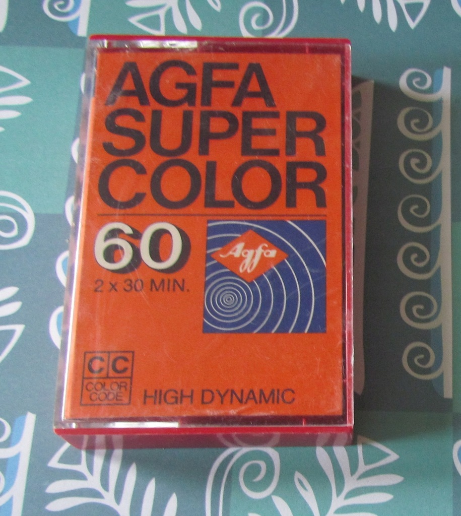 Kaseta magnetofonowa AGFA COLOR SUPER 60