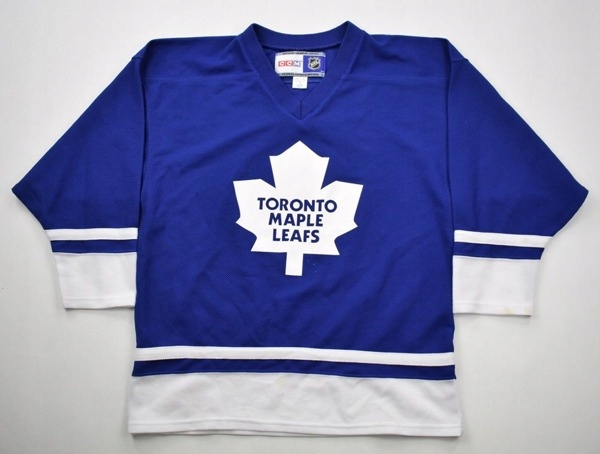 TORONTO MAPLE LEAFS NHL CCM SHIRT XL. BOYS