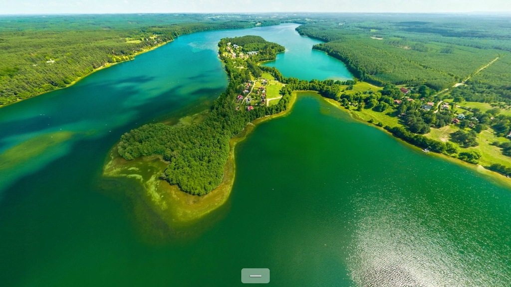 działka budowlana nad jeziorem Mausz, Kaszuby