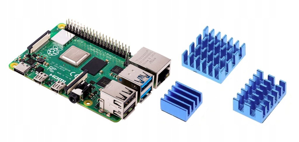 Raspberry pi 4b 4GB + radiatory