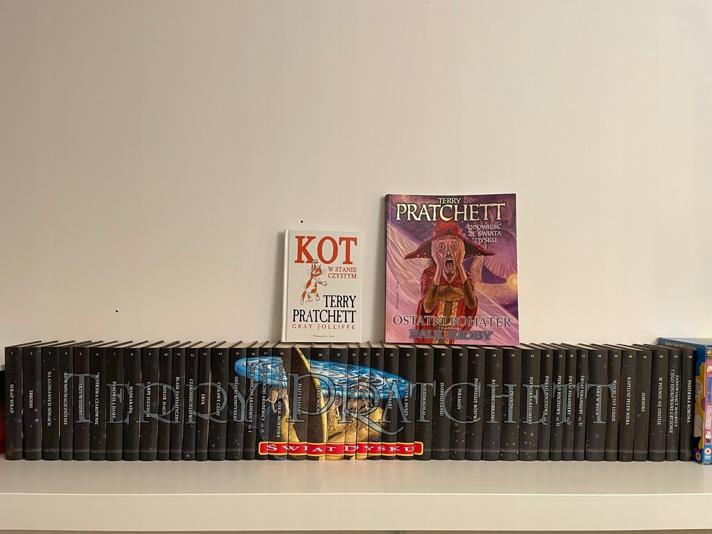 Świat Dysku Terry Pratchett pełna kolekcja +gratis