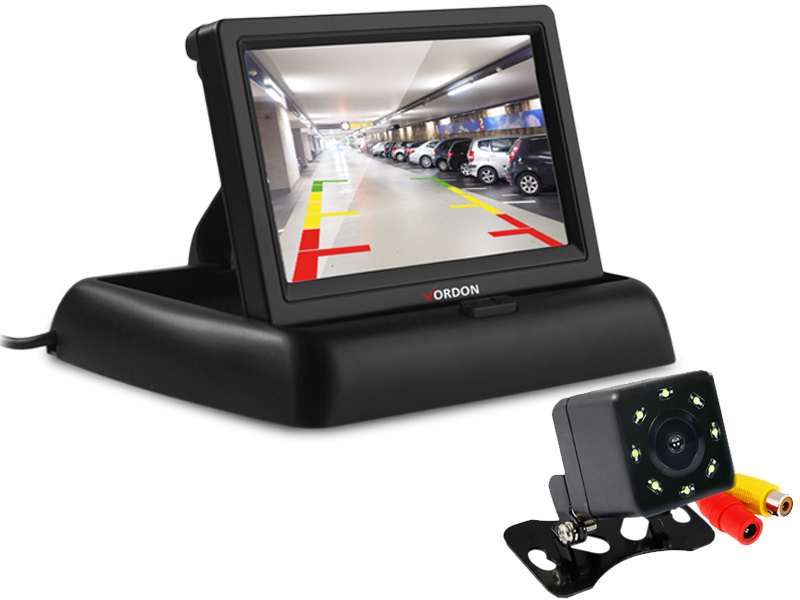 VORDON KAMERA COFANIA 8IRPL + MONITOR 4,3'' CR43 7390323010