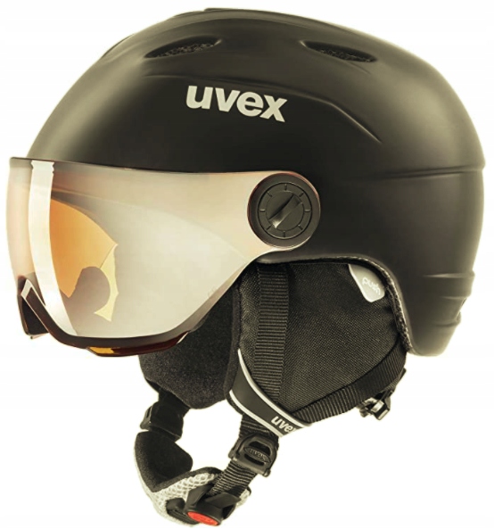 Kask narciarski Uvex Junior Visor Pro, 54-56 cm