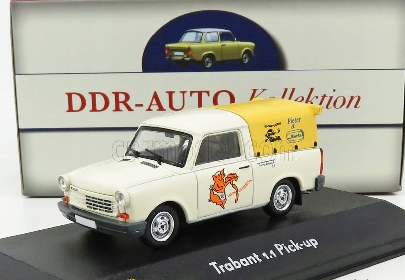 TRABANT 1.1 PICK-UP DDR AUTO KOLLEKTION - ATLAS 1/43