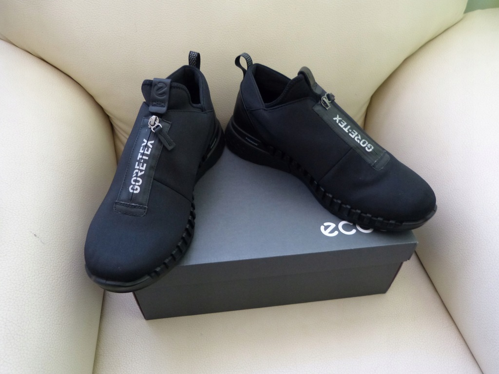 F.NOWE BUTY ECCO ZIPFLEX M GORE TEX NA ZAMEK r.45