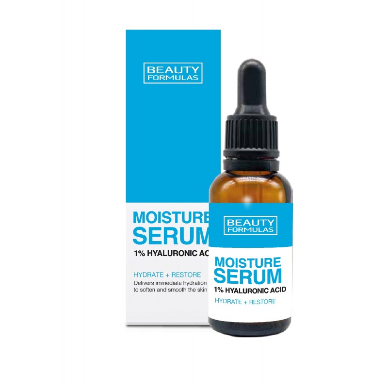 Beauty Formulas Moisture Serum nawilżające serum do twarzy 1% Hyaluronic Ac