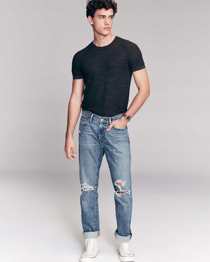 ABERCROMBIE jeansy 31/3 dziury ORYGINAŁ! Kilby L