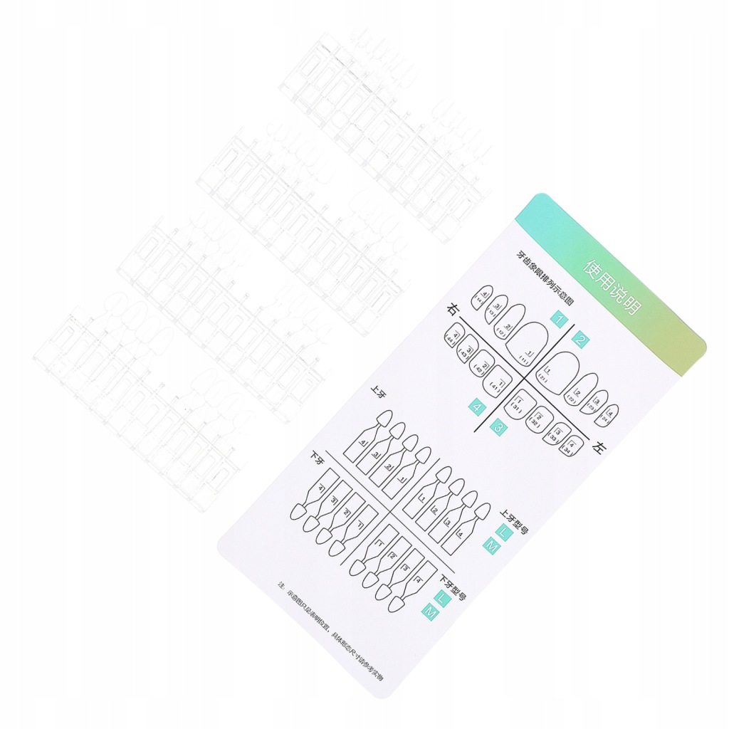 ZESTAW NAPRAWCZY NA ZĘBY 30SZT PLASTIKOWE WYPEŁNIENIE