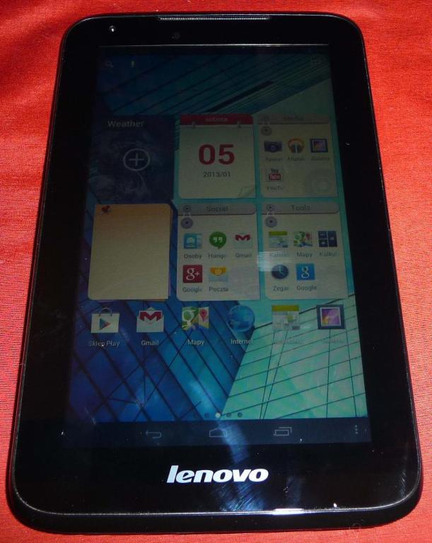 Tablet Lenovo IdeaTab A1000L + klawiatura etui.