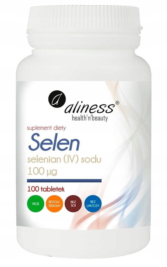 ALINESS Selen selenian (IV) sodu 100µg x 100 tab.