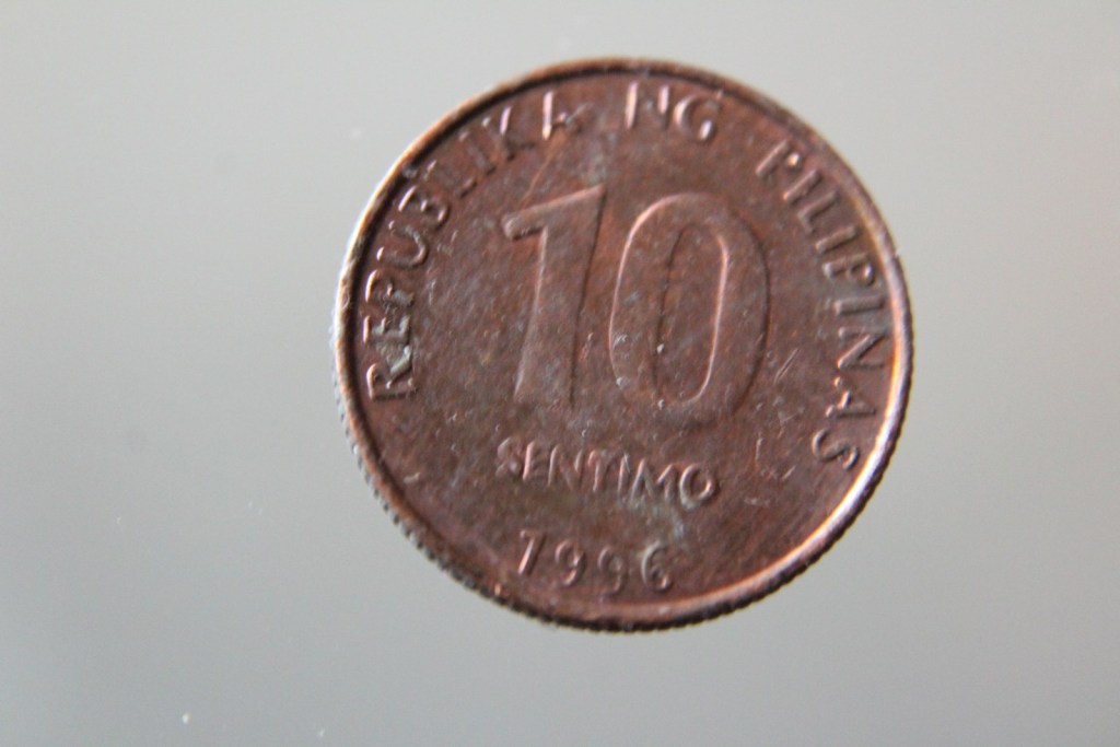 10 SENTIMO 1996 FILIPINY  - W159