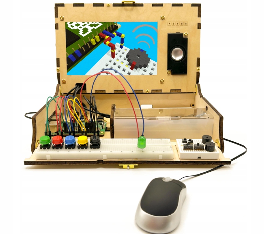 Raspberry pi 3 piper computer kit minercraft