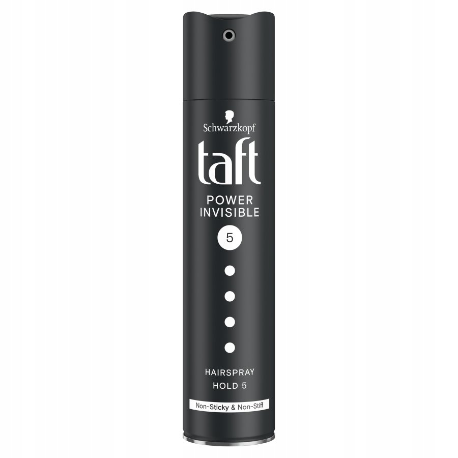 Taft invisible power lakier do włosów moc 5 250ml