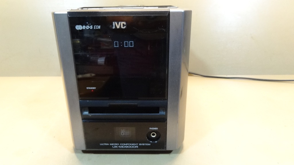 Mini wieża JVC UX-MD 9000R uszkodzona