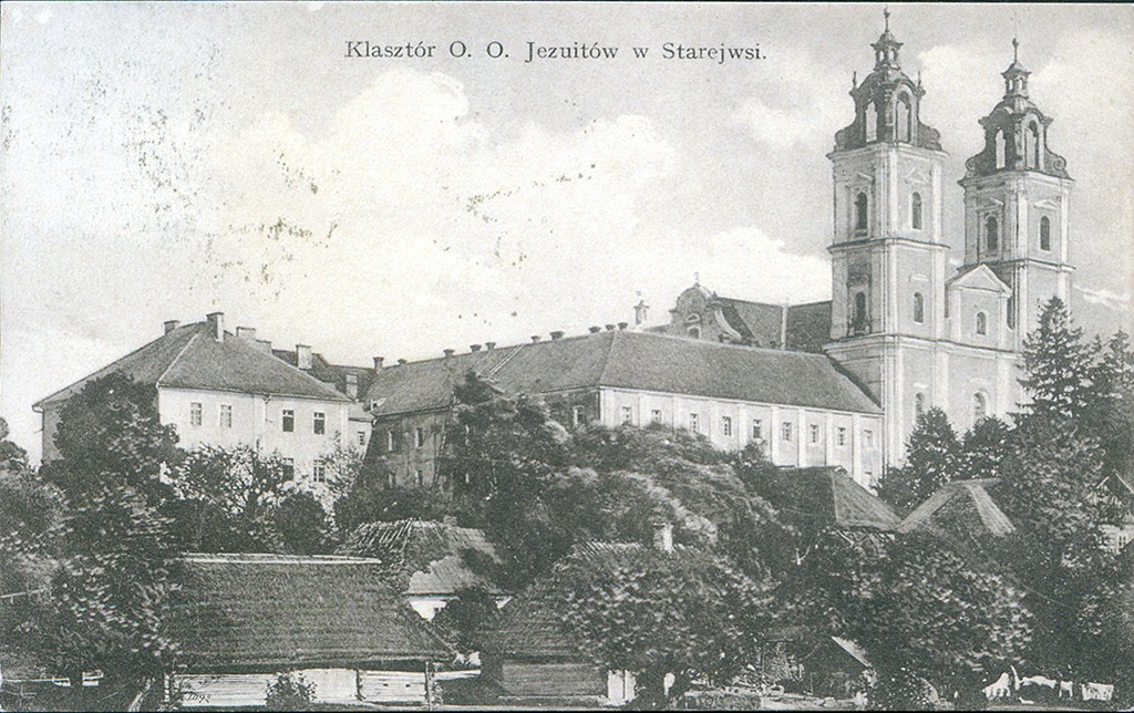 Stara Wieś - klasztor o.o. Jezuitów, 1911