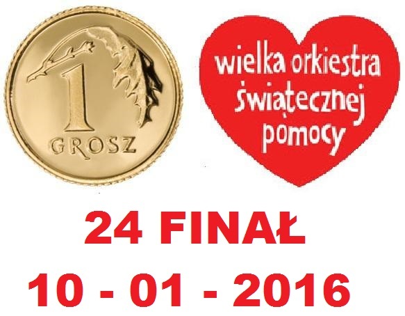 grosik na szczęście - WOŚP 2016