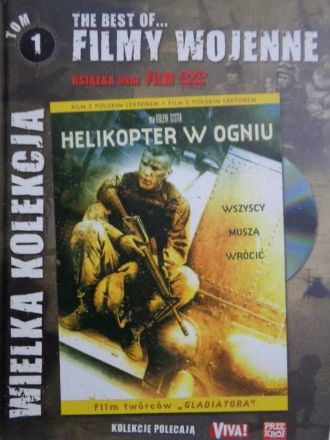 Helikopter w ogniu booklet