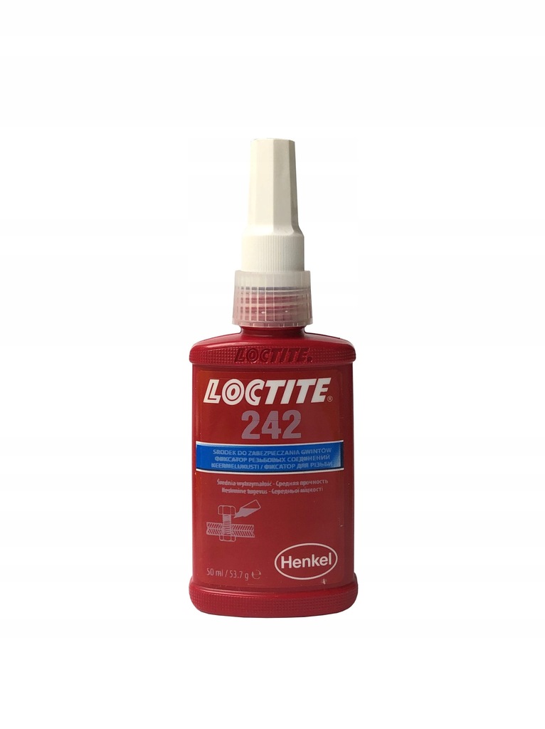 LOCTITE 242 Klej, Zabezpieczający gwinty 50ml