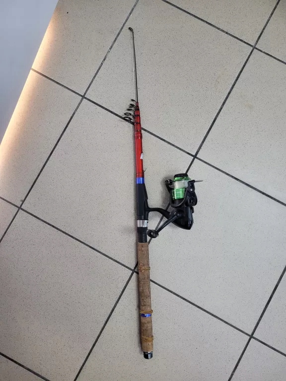WĘDKA MIRACLE FISH Z KOŁOWROTKIEM