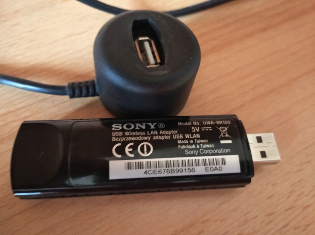 SONY USB WIRELESS LAN ADAPTER UWABR100 10525604676 oficjalne