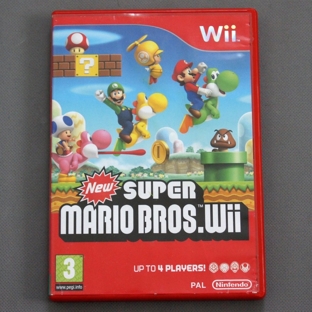 New Super Mario Bros. Wii - nintendo