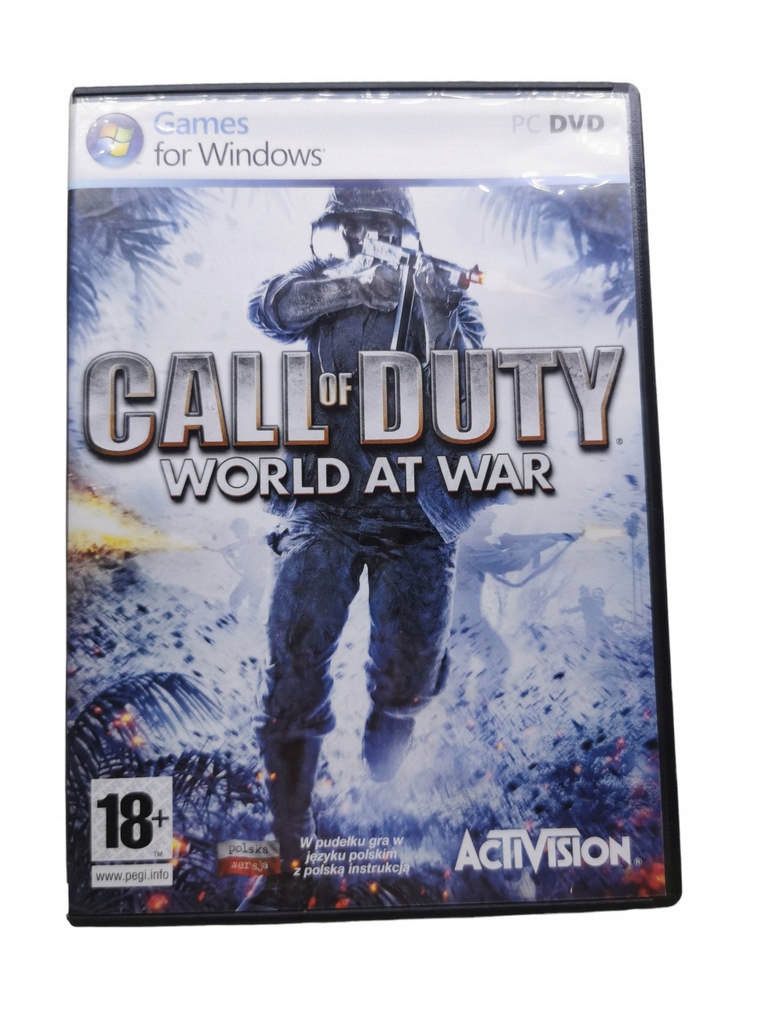 Call of Duty World at War PC DVD BOX PL PC