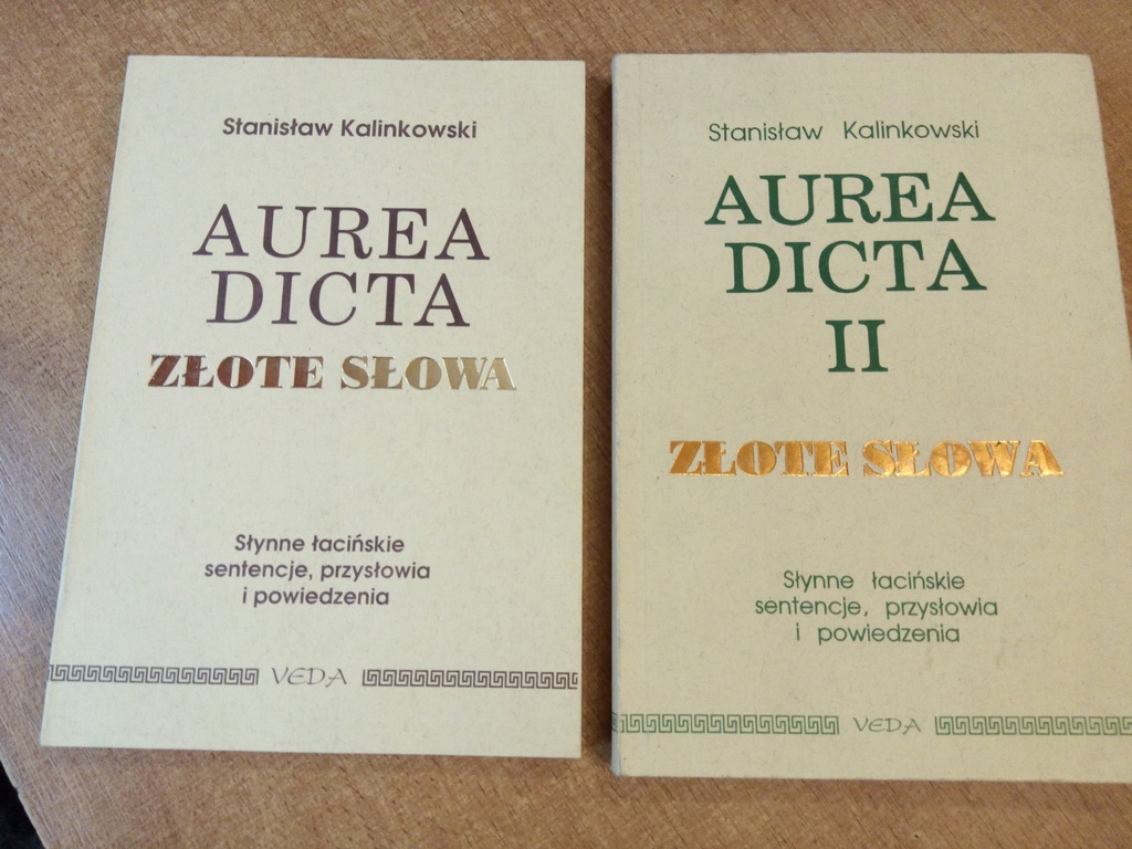 Aurea Dicta - tom I + II - Kalinkowski