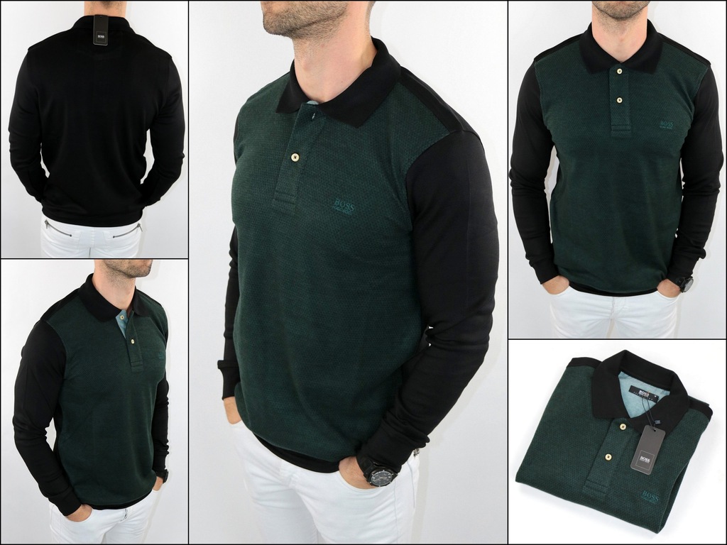 ORYGINALNY SWETR HUGO BOSS POLO XXL !!