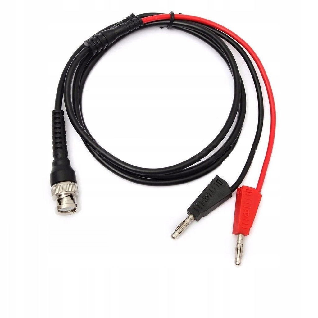 SONDA OSCYLOSKOPOWA BNC - 2x wtyk bananowy 4mm