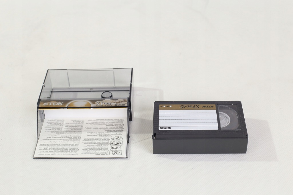 Kaseta S VHS-C TDK XPro 45
