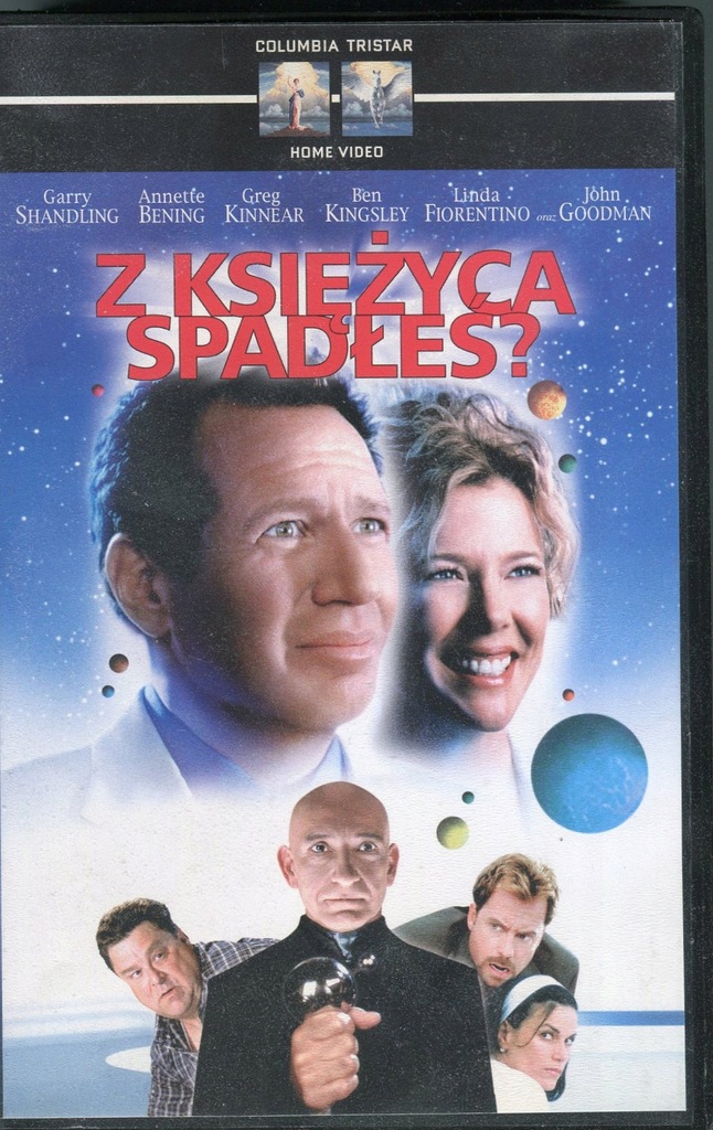 Z KSIĘŻYCA SPADŁEŚ? Mike Nichols KASETA VHS STAN IDEALNY