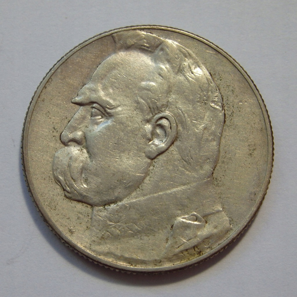 5 Złotych II RP Józef Piłsudski 1934r. Ag X4754