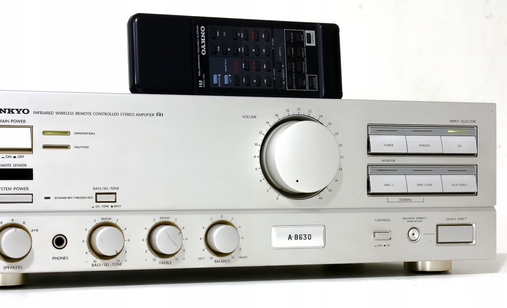 Купить ONKYO A-8630 MELODY СТЕРЕОУСИЛИТЕЛЬ ПИЛОТНЫЕ ВХОДЫ: отзывы, фото ...