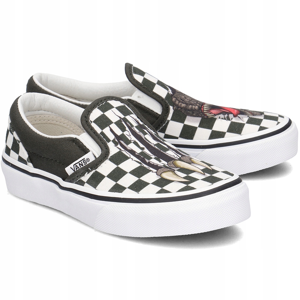 vans slip on kratka