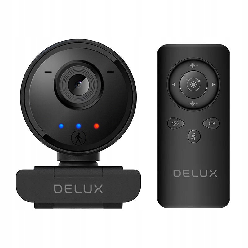 Kamera internetowa z mikrofonem Delux DC07 czarna