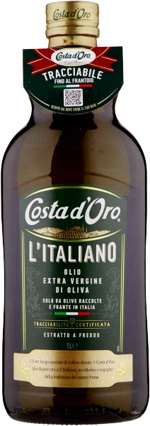 Oliwa Costa d'oro 100% Italiano na włoski rynek