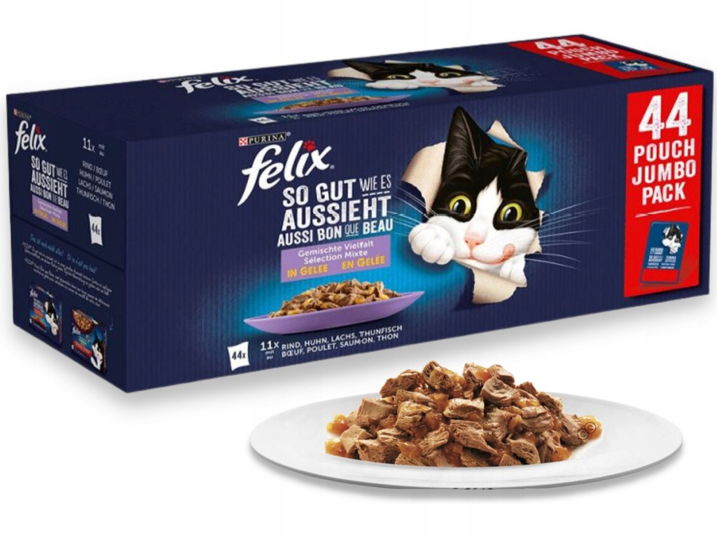 Felix karma mokra mix smaków 3,74 kg