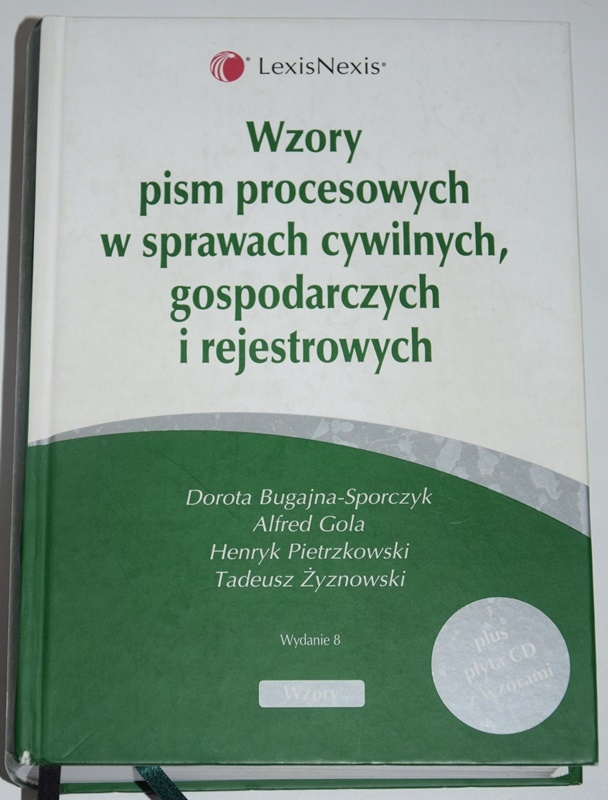 WZORY PISM PROCESOWYCH W SPRAWACH CYWILNYCH...