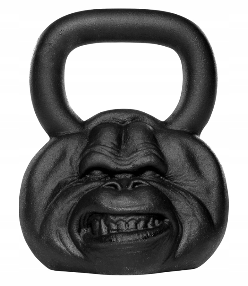 KETTLEBELL KETTLE 24KG KULA ONNIT ORANGUTAN PRIMAL MAŁPA CIEŻAR ŻELIWNY