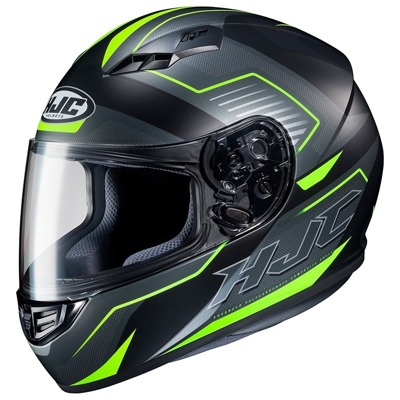 Kask integralny HJC CS-15 TRION czarny zielony