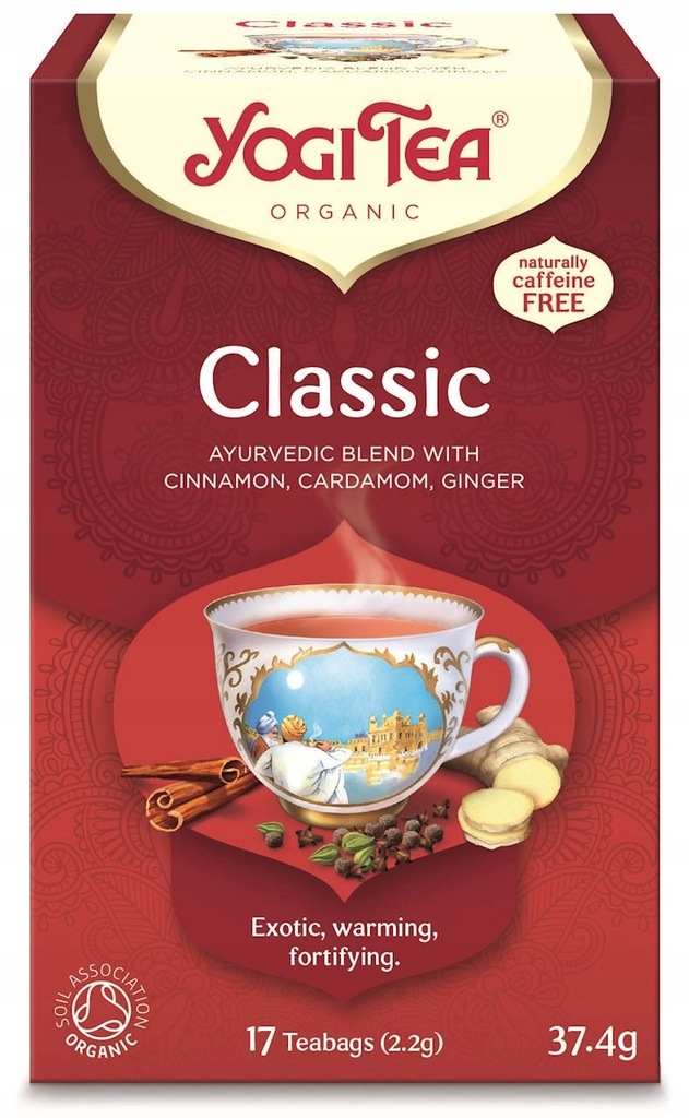 Herbata KLASYCZNA BIO 37,4 g - YOGI TEA