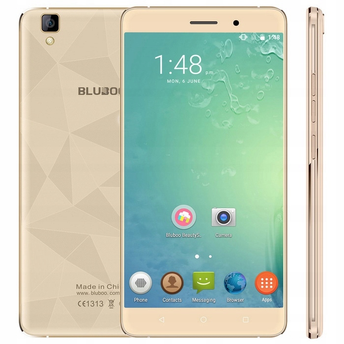 BLUBOO MAYA ZŁOTY 2/16GB 5.5' ANDROID 6.0 Z POLSKI