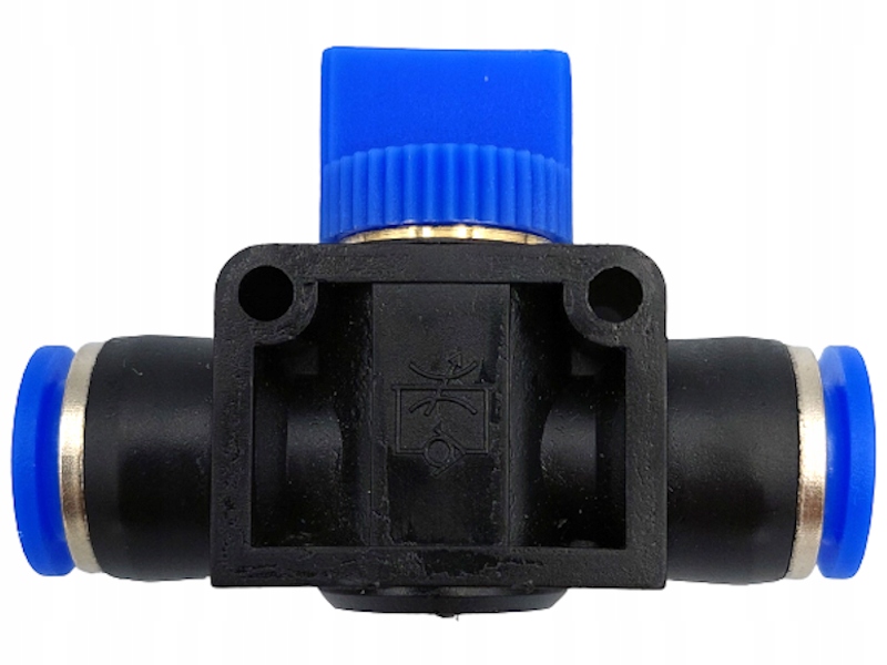 SZYBKOZŁĄCZKA PNEUMATYCZNA Z ZAWOREM WTYK 10 mm