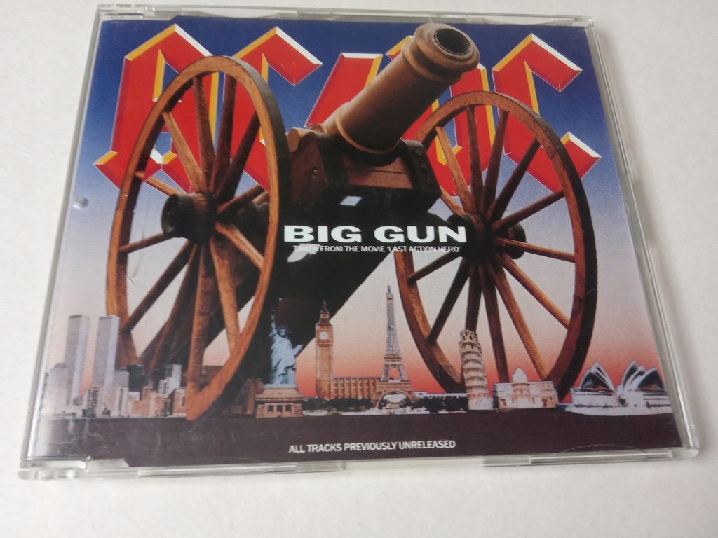 AC/DC , big gun , maxi cd - 12759622847 - oficjalne archiwum Allegro