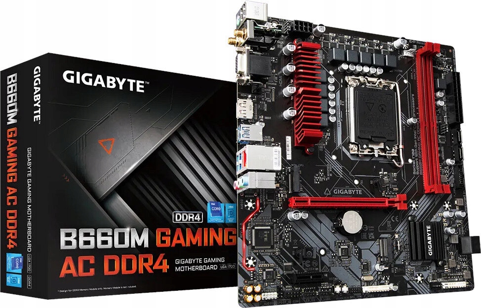 Płyta główna Gigabyte B660M GAMING AC DDR4