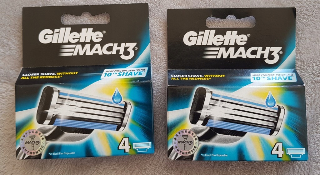 Oryginalne ostrza Gillette MACH 3 - 8 szt.