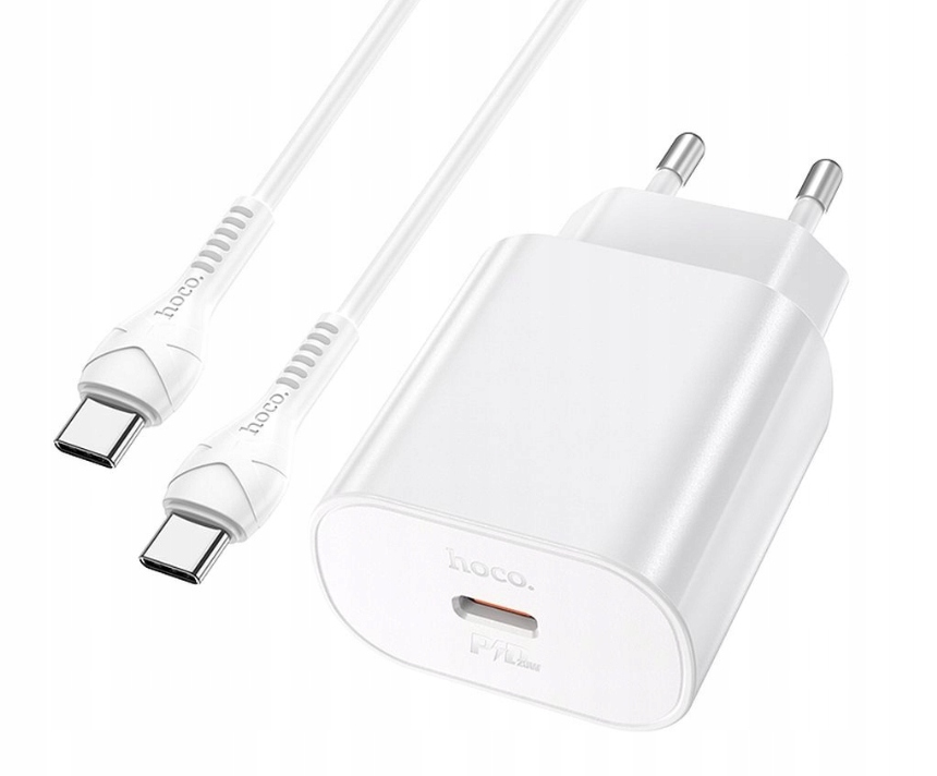 HOCO Ładowarka sieciowa N22 25W PD USB-C + kabel
