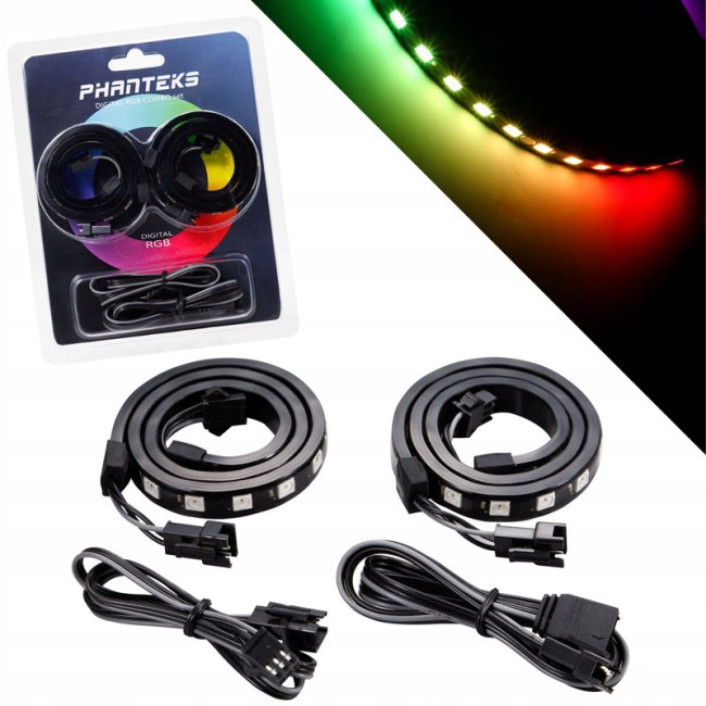 PHANTEKS paski LED adresowane RGB zestaw Combo x2