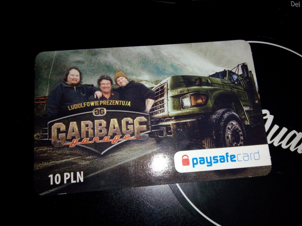 Garbage Garage - PaySafeCard - 10 PLN - PSC - Nowy