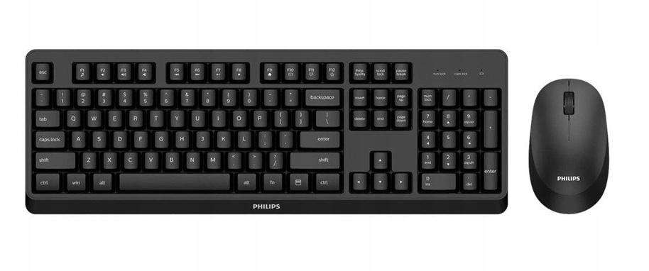 Zestaw klawiatura i mysz PHILIPS SPT6307BL/00